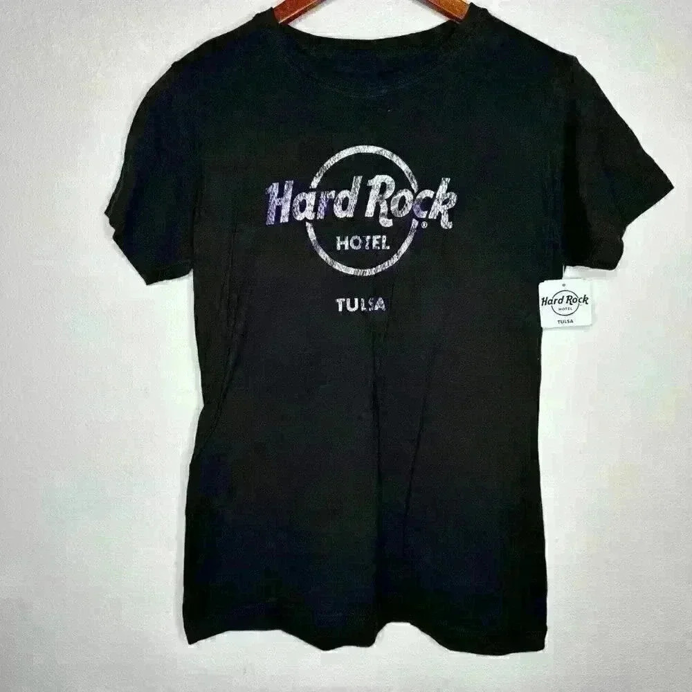 NWT Hard Rock Hotel Tulsa T-shirt Sz M‎
